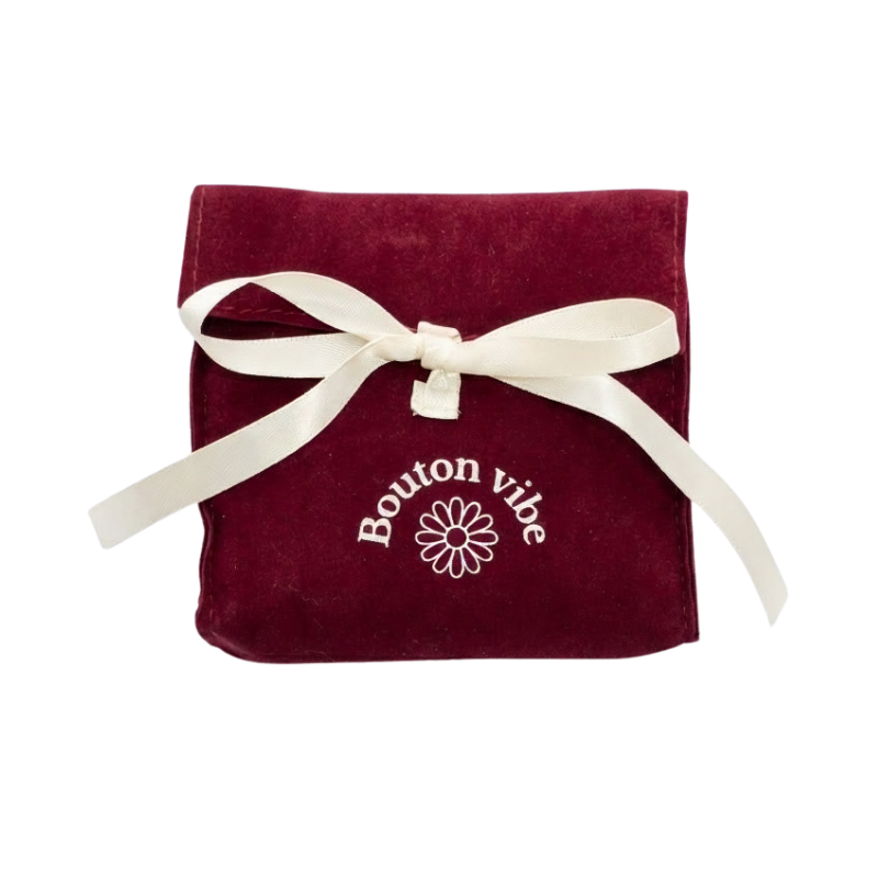 Pochette cadeau velours